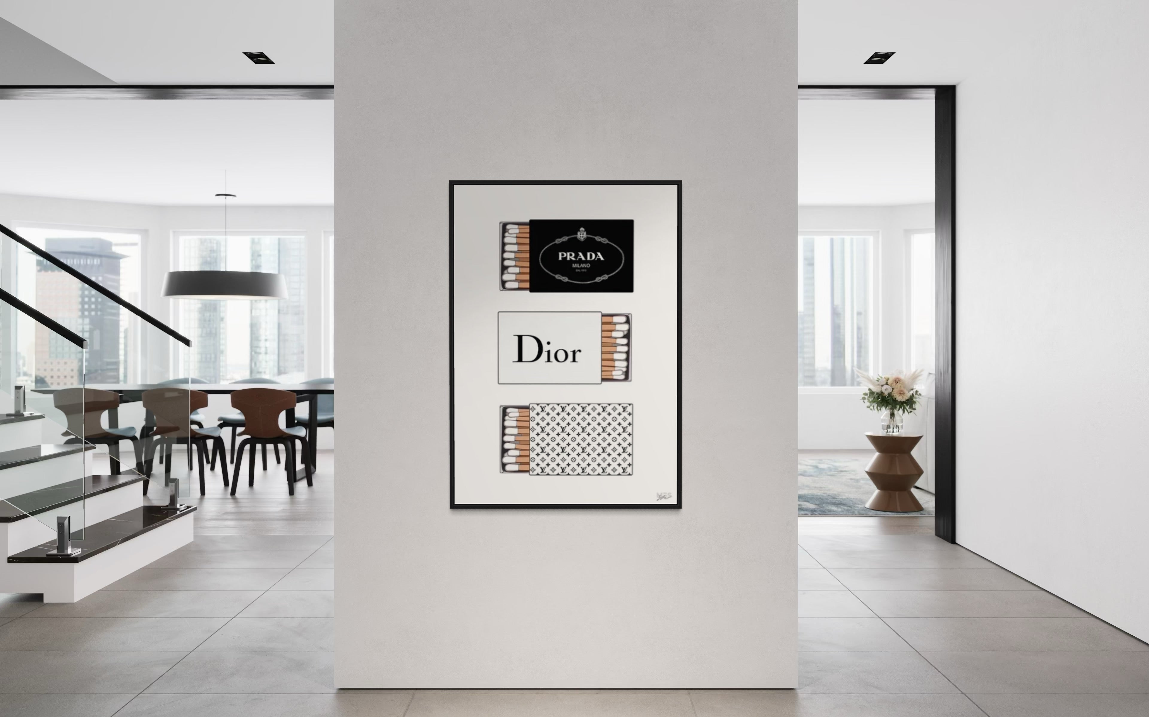 Christian Dior u0026 Prada スマホケースセット Christian Dior high heels coco chanel luxury iconic fashion canvas