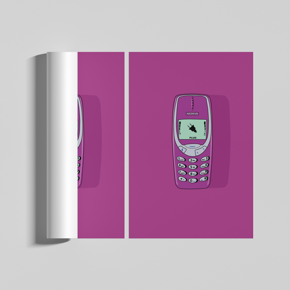 Nokia Burner Poster | Sustainable Poster Prints