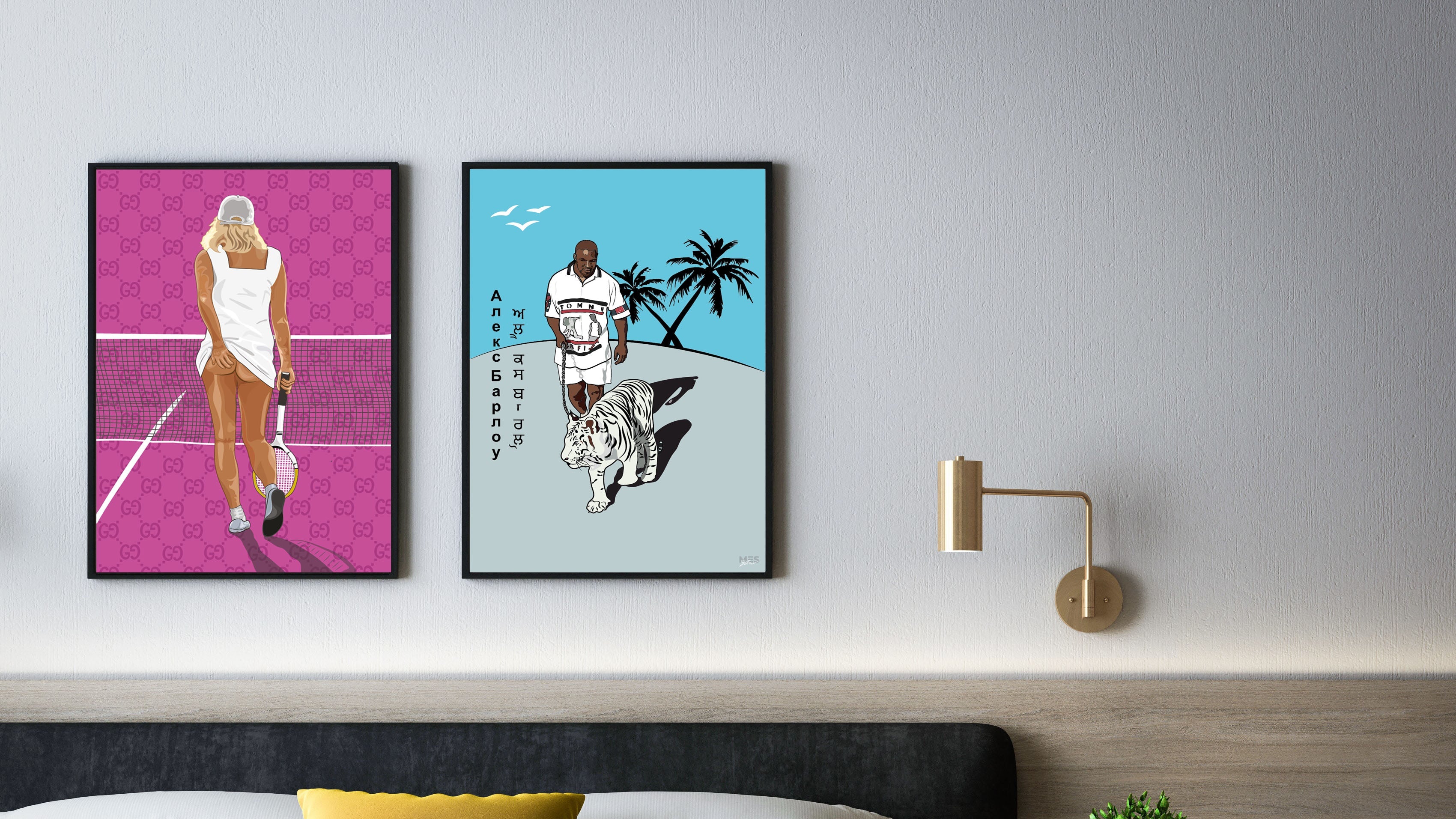 Premium & Sustainable Gucci Bum Tennis Poster Print. Hand crafted in the UK from the highest quality paper, created with sustainable FSC paper. Texturised inks, brings the poster to life. Available to purchase with a Polcore Recycled Plastic Frame with Perspex screening to let your print do the talking. Global Shipping available.