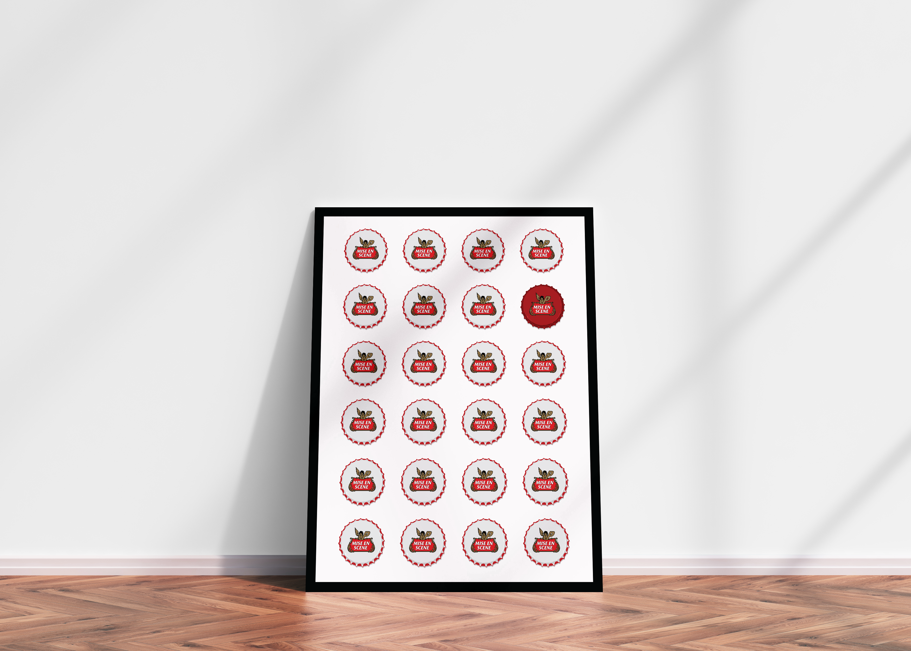 Premium & Sustainable Stella Artois X Palace Poster Print. Hand crafted in the UK from the highest quality paper, created with sustainable FSC paper. Texturised inks, brings the poster to life. Available to purchase with a Polcore Recycled Plastic Frame with Perspex screening to let your print do the talking. 